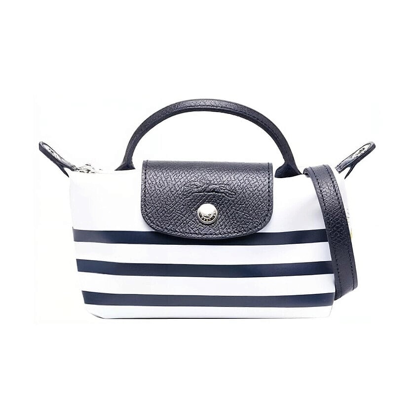 Изображение товара LONGCHAMP Сумка Le Pliage Canvas Bag Women's Marine Blue & White, Мультиколор