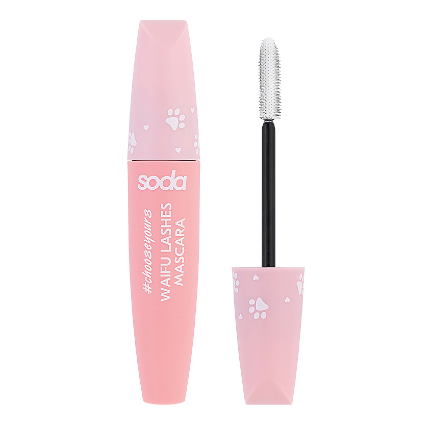 Изображение товара SODA Цветная тушь для ресниц WAIFU LASHES MASCARA #chooseyours, № 001 Daki, 6,5 г