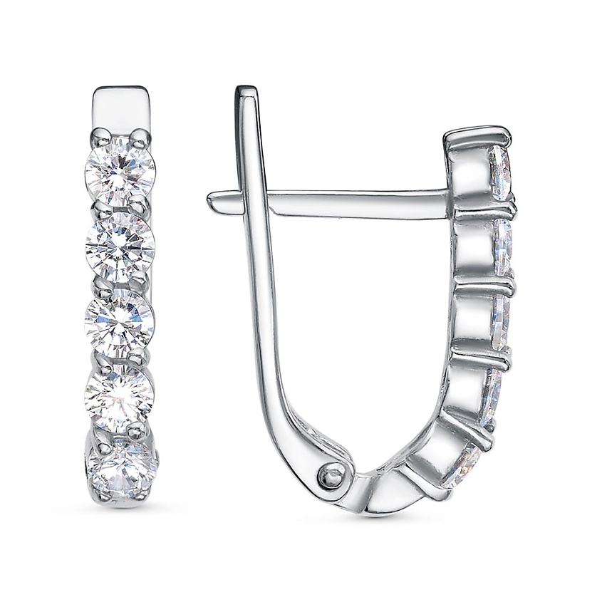 Изображение товара ПРИВОЛЖСКИЙ ЮВЕЛИРНЫЙ ЗАВОД КРАСНАЯ ПРЕСНЯ Серьги, 1 шт.