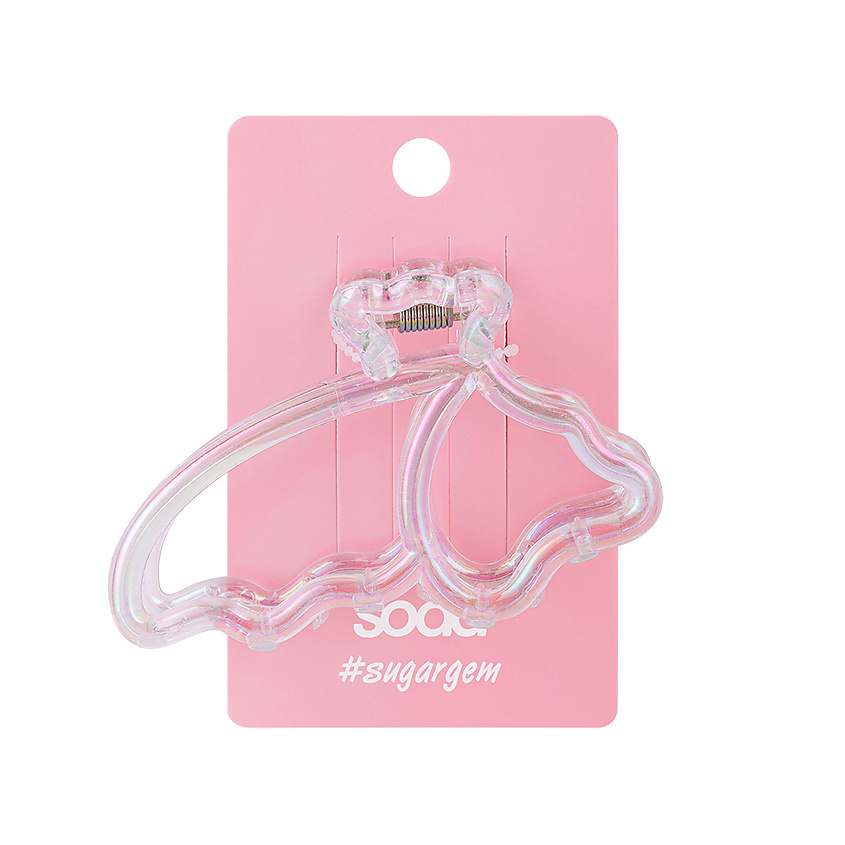 Изображение товара SODA Заколка-крабик для волос Holo Butterfly, 1 шт.