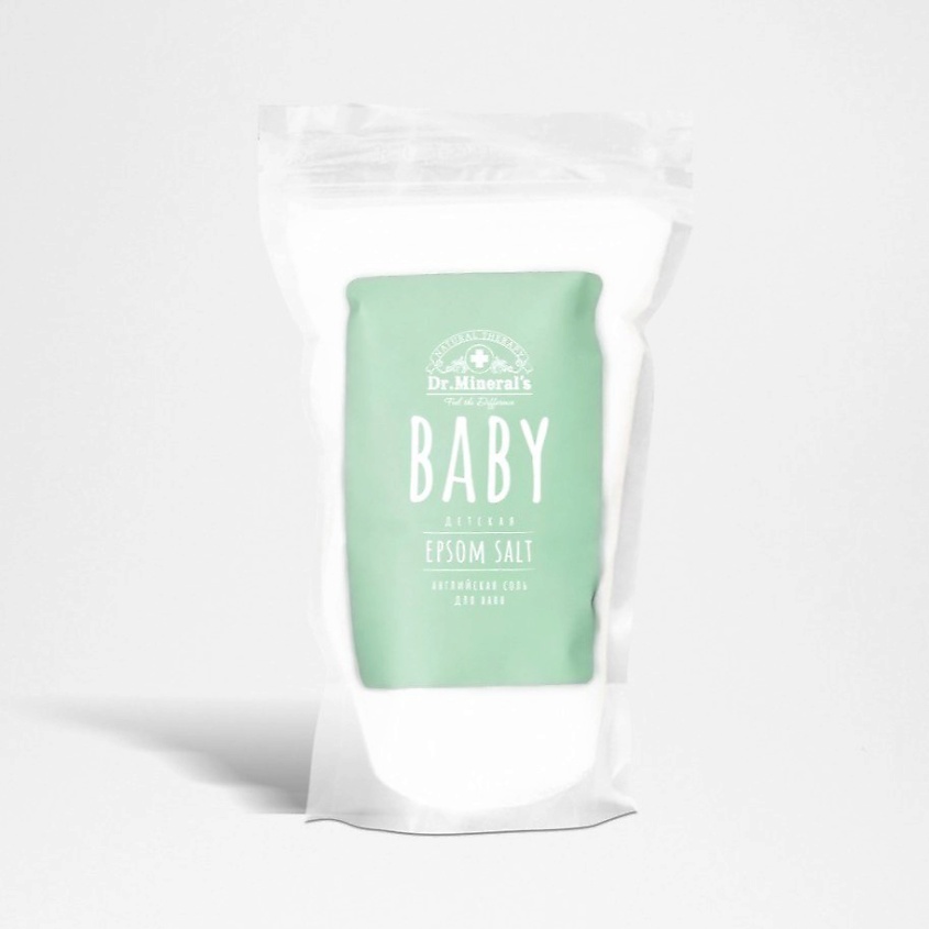 Изображение товара DR.MINERAL’S Английская соль Эпсом для ванн детская, 500 г