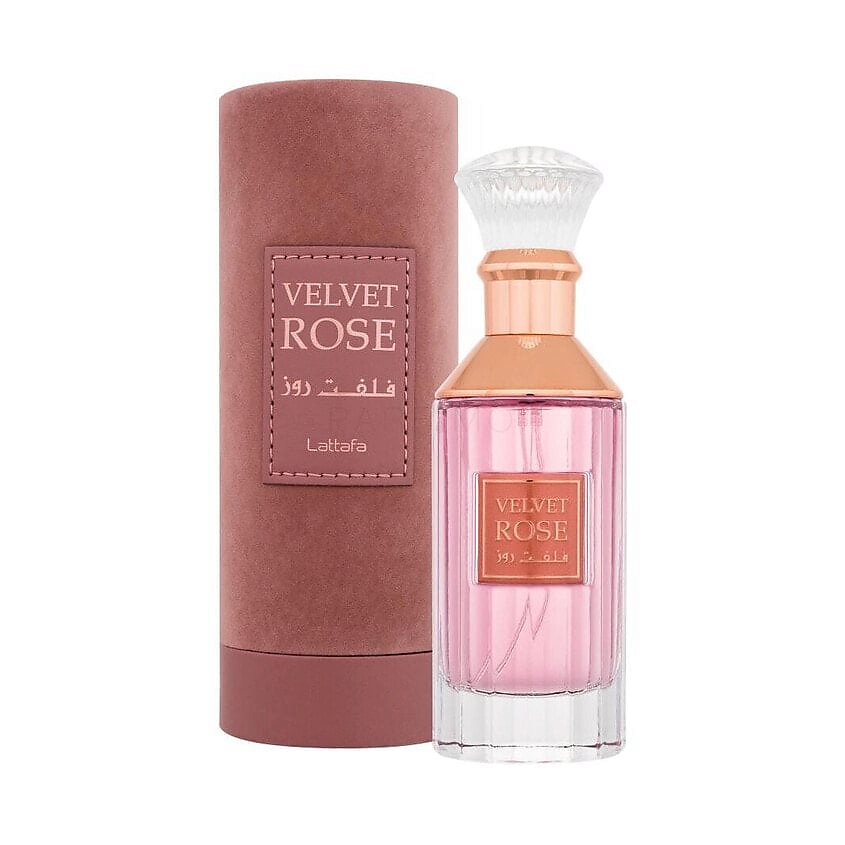 Изображение товара LATTAFA Velvet Rose парфюмерная вода 100 мл для женщин цветочный аромат