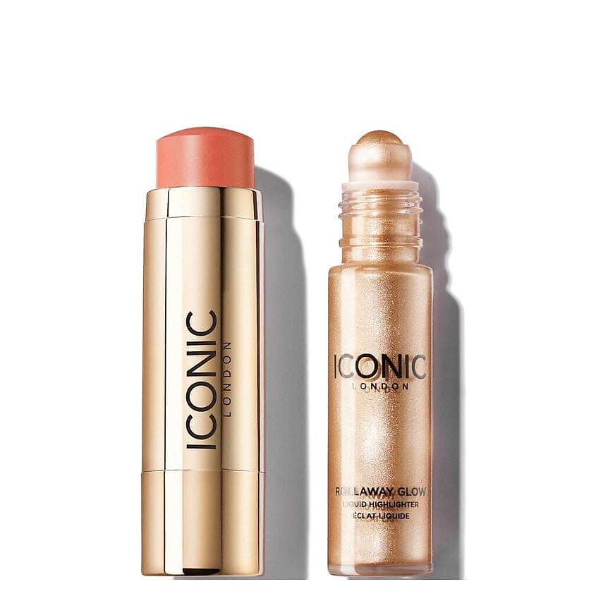 Изображение товара ICONIC LONDON Набор Blush Stick и Rollaway Glow V2 Bundle : Румяна + Хайлайтер, V2 Bundle