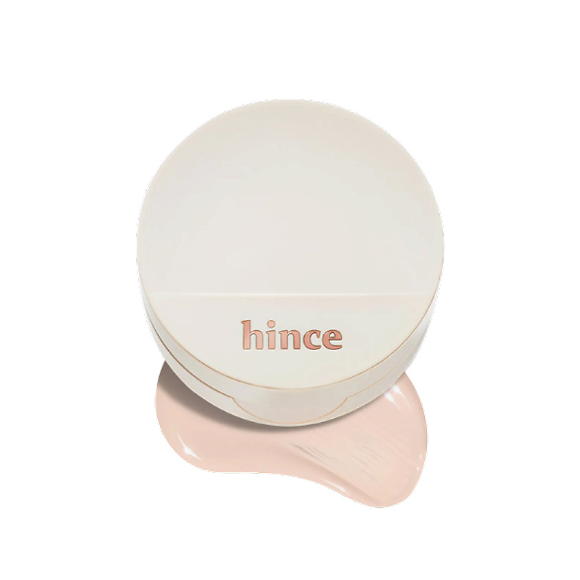 Изображение товара HINCE Кушон для лица с эффектом сияния Second Skin Glow Cushion SPF50+ PA++++, 15 Rosy, 12 г