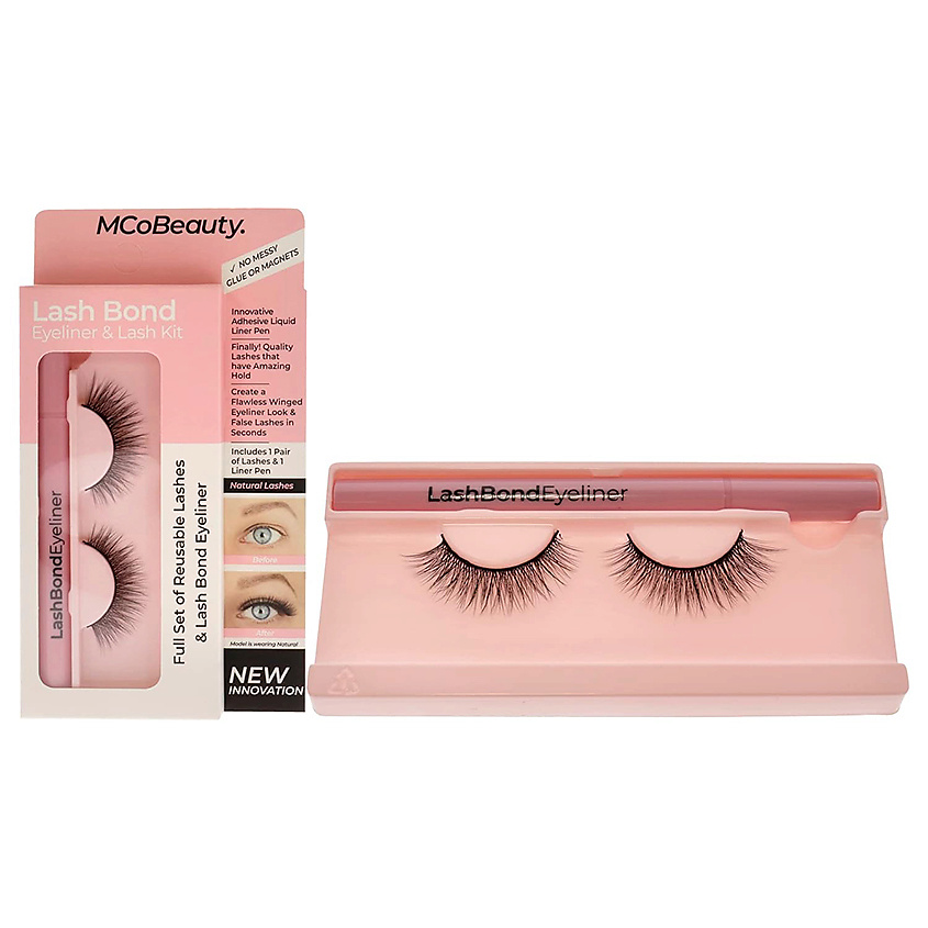 Изображение товара Набор для ресниц Lash Bond Eyeliner & Lash Kit с подводкой и накладными ресницами