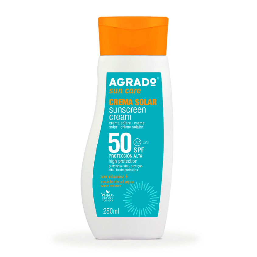 Изображение товара AGRADO Солнцезащитный крем SPF50, 250мл