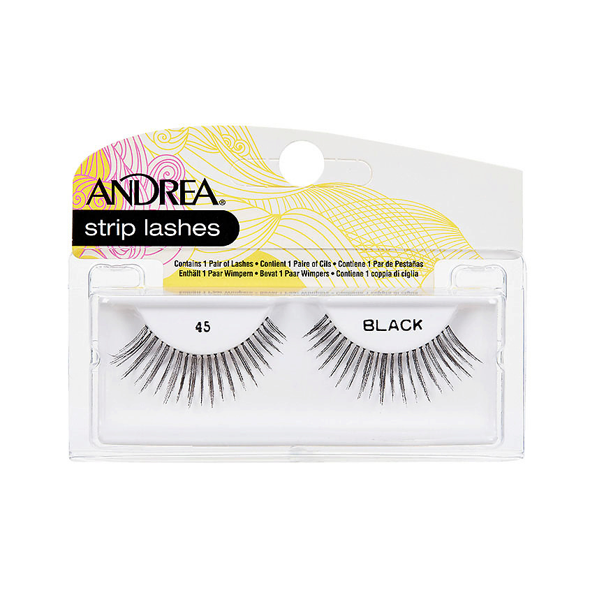 Изображение товара Многоразовые накладные ресницы Andrea Mod Strip Lashes 45 для натурального и выразительного взгляда
