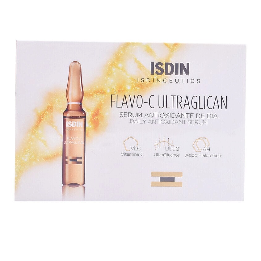 Изображение товара ISDIN Ампулы для лица ISDINCEUTICS flavo-c ultraglican ampoules, 30х2 мл