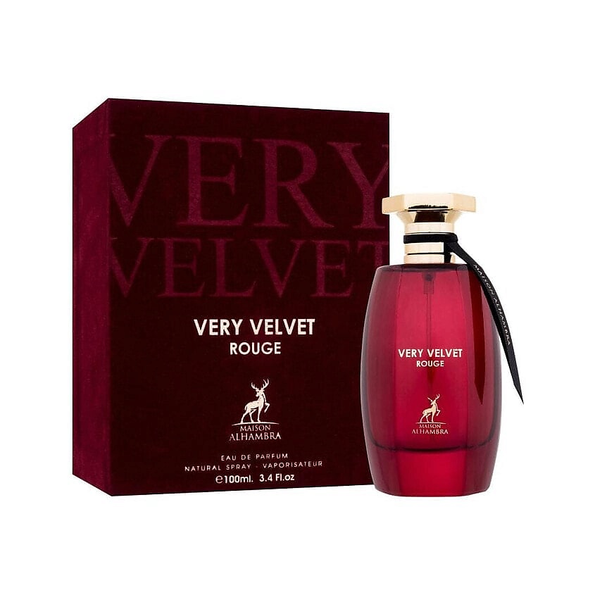 Изображение товара MAISON ALHAMBRA Парфюмерная вода Very Velvet Rouge, 100 мл