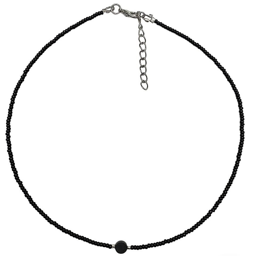 Изображение товара Чокер из бисера и гематита SIDORINA SOFIA ACCESSORIES 35 см с регулировкой