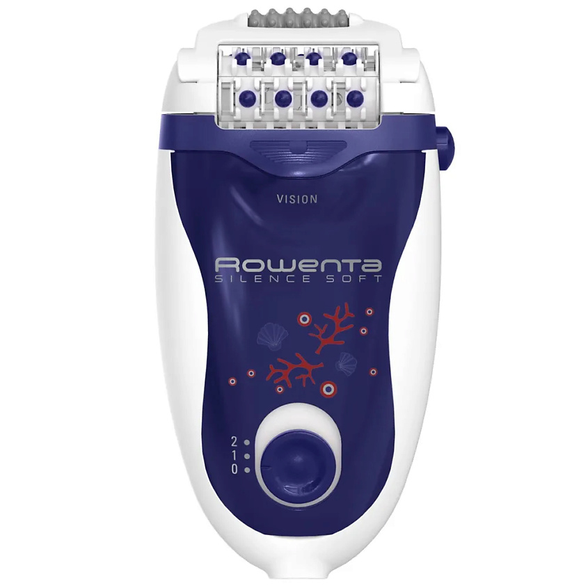 Изображение товара ROWENTA Эпилятор женский Silence Soft EP5625F0, с пинцетами из нержавеющей стали, массажной системой, 2 скоростями