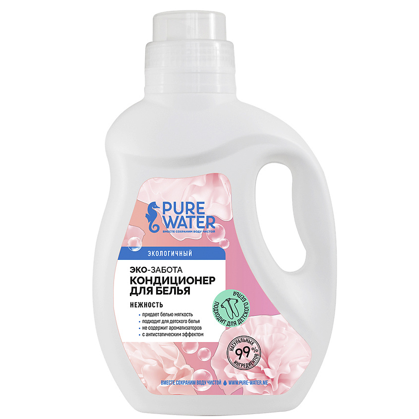 Изображение товара PURE WATER Кондиционер для белья Нежность, 1000 мл