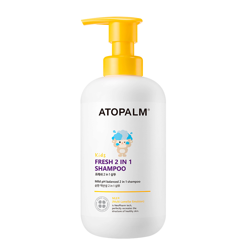 Изображение товара ATOPALM Шампунь Fresh 2 in 1 Shampoo Kids, 460 мл