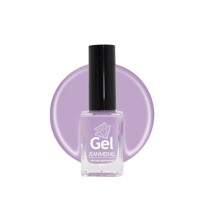 Изображение товара Лак для ногтей с эффектом геля JEANMISHEL сиреневый 185 рублей