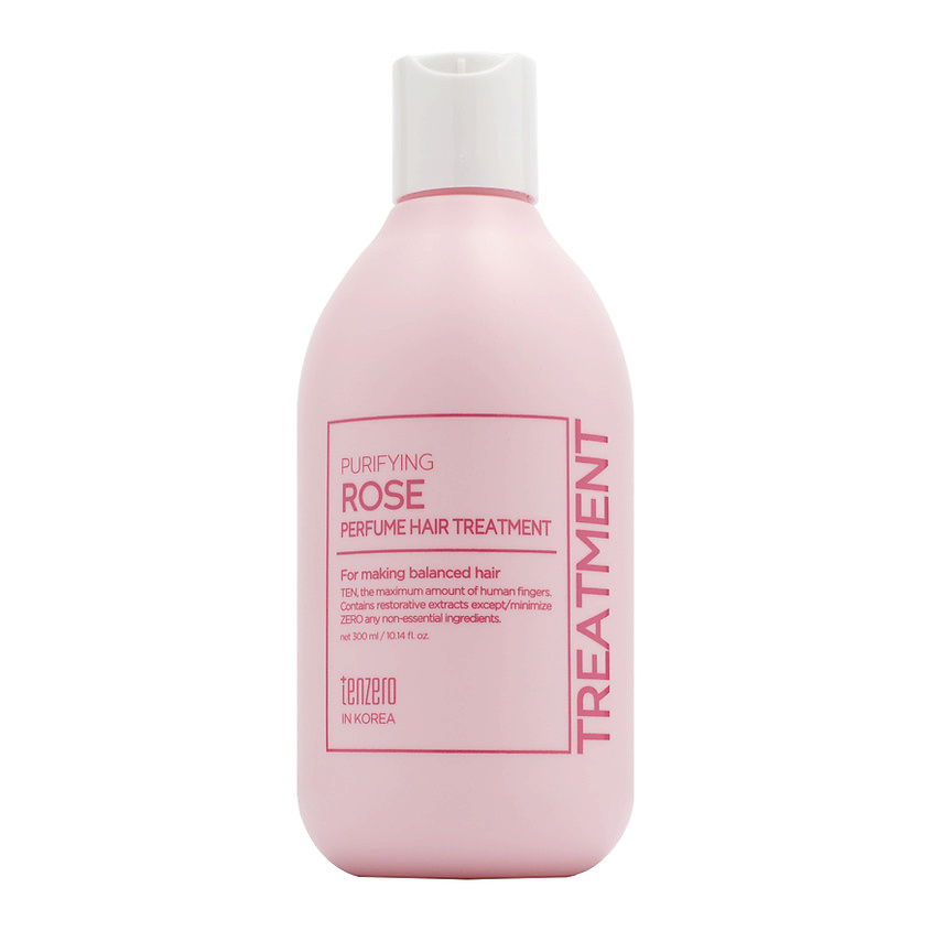 Изображение товара TENZERO Парфюмированная маска для волос с ароматом розы Purifying Rose, 300 мл