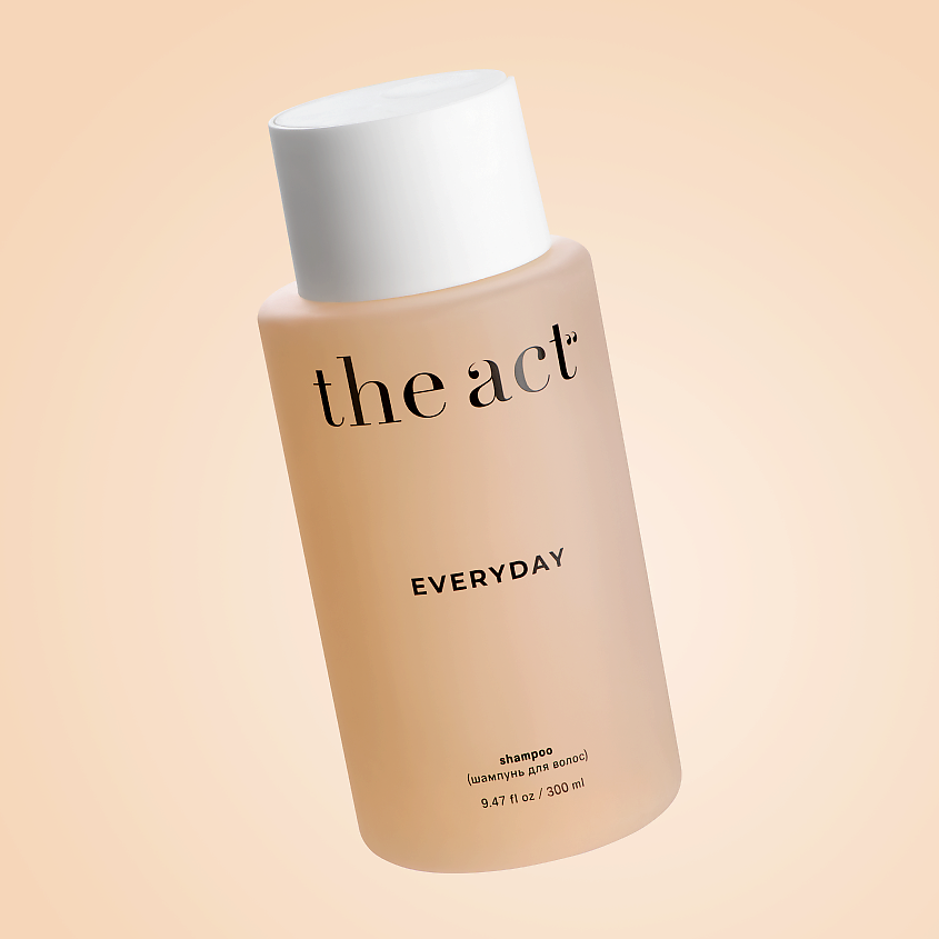 Изображение товара THE ACT Шампунь для волос бессульфатный EVERYDAY, 300 мл