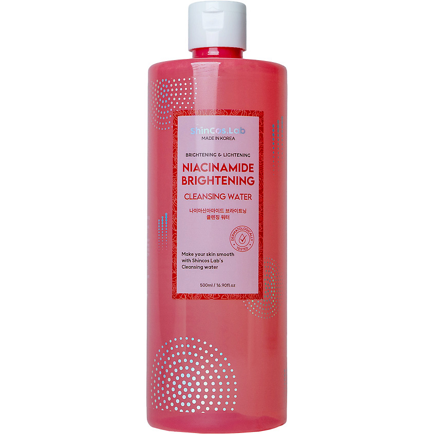 Изображение товара SHINCOS.LAB Мицеллярная вода с ниацинамидом Niacinamide Brightening Cleansing Water, 500 мл