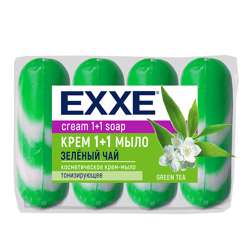 Изображение товара EXXE КРЕМ-МЫЛО "ЗЕЛЕНЫЙ ЧАЙ", 1 шт.