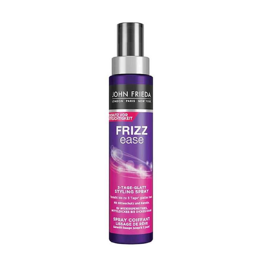 Изображение товара JOHN FRIEDA Термозащитный разглаживающий спрей Frizz Ease 3‑Day Straight, 100 мл