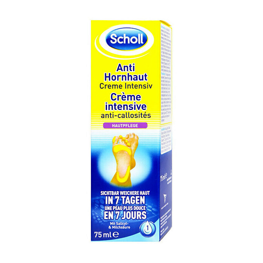 Изображение товара SCHOLL Смягчающий крем для ног Hard skin softening Cream, 75 мл