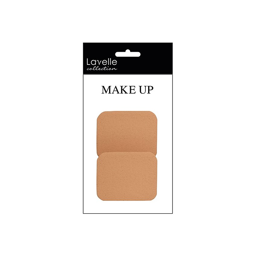 Изображение товара LAVELLE COLLECTION Спонж косметический прямоугольный т/беж (в наборе 2шт), 1 шт