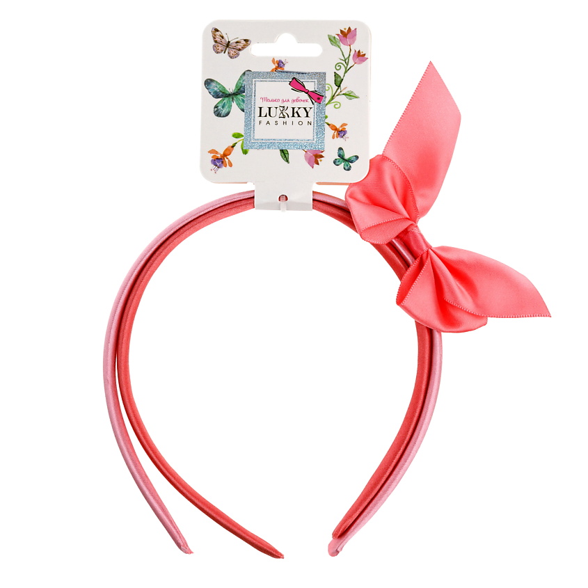 Изображение товара LUKKY Набор ободков с бантиком, 1 шт