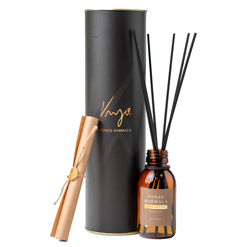 Изображение товара VENZO HARMALA Ароматический диффузор хлеб, сливочное масло, ваниль, 200 мл