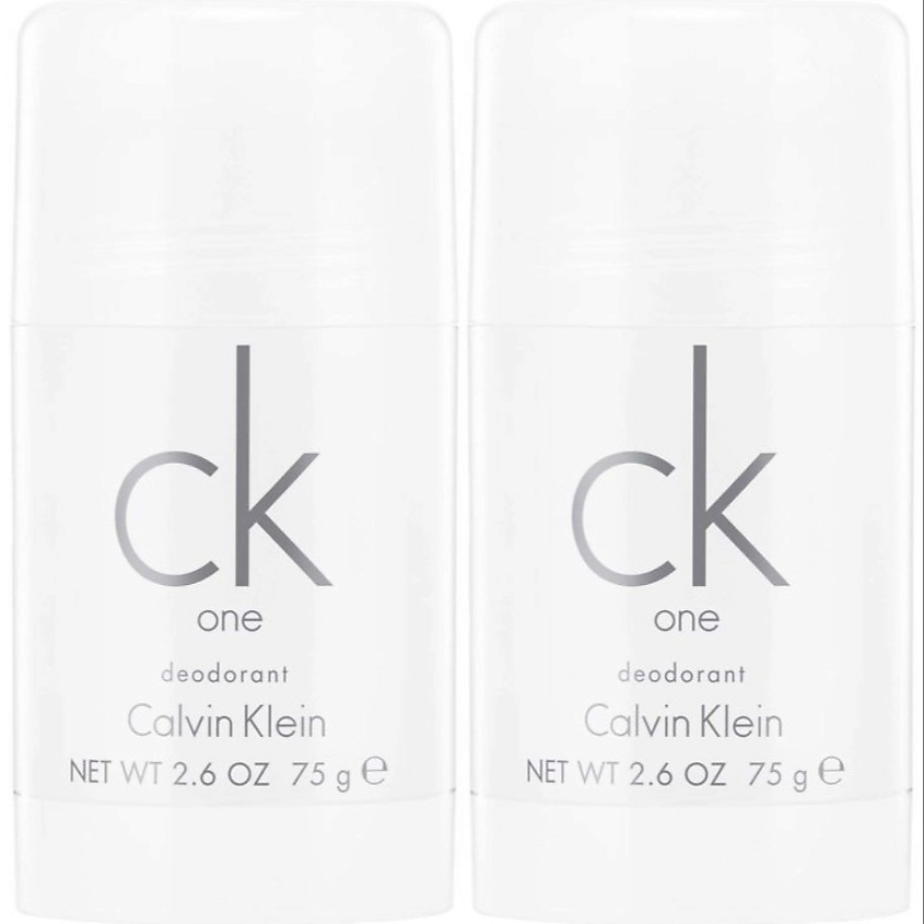 Изображение товара CALVIN KLEIN Набор парфюмированных дезодорантов-стиков ONE, 2x75 г