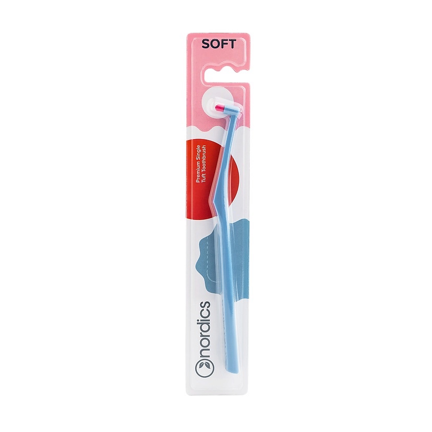 Изображение товара NORDICS Зубная щетка Premium Single Tuft Toothbrush, 1 шт.