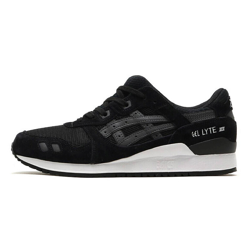 Изображение товара Кроссовки ASICS Gel Lyte III Black White мужские EU 37 для бега и тренировок