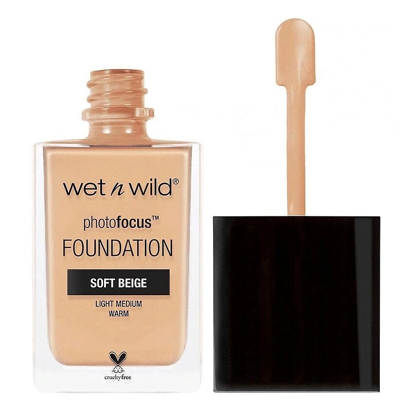 Изображение товара WET N WILD Матирующий тональный крем Photo Focus Foundation Matte, Soft Beige