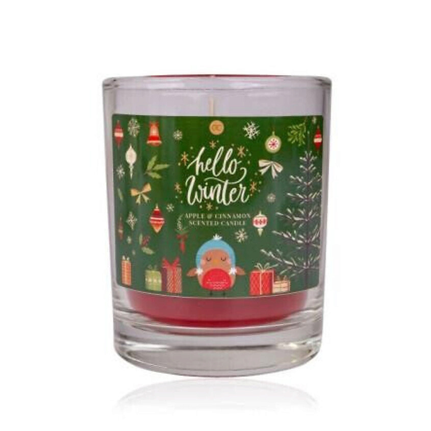 Изображение товара ACCENTRA Ароматическая свеча Hello Winter в стакане, 130 г