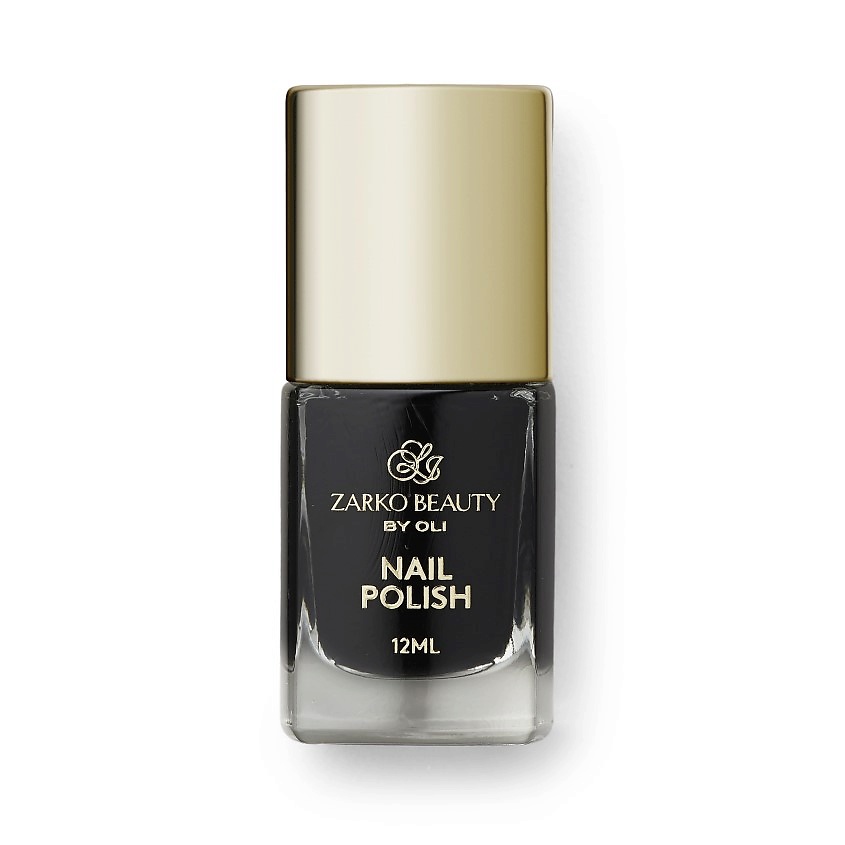 Изображение товара ZARKO BEAUTY BY OLI Лак для ногтей, Black, 12 мл