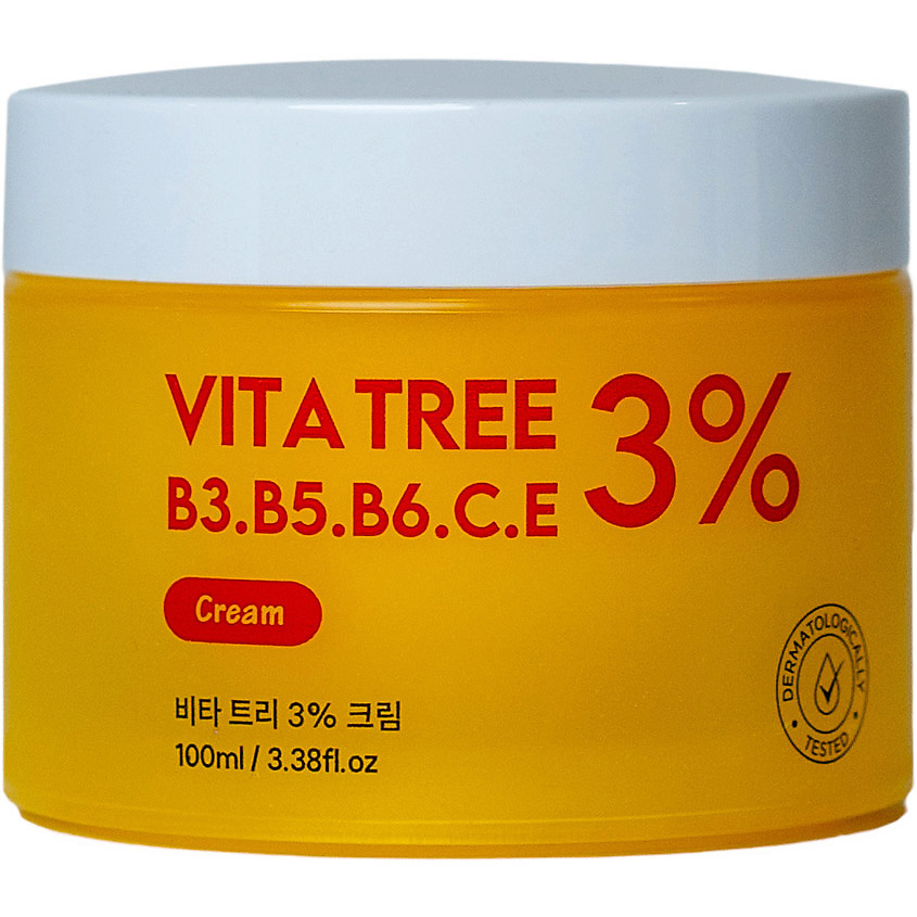 Изображение товара SHINCOS.LAB Восстанавливающий крем с витаминами Vita Tree 3% Cream, 100 мл