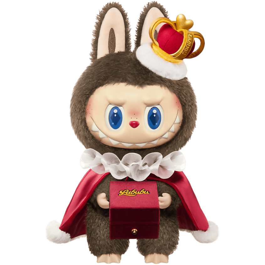 Изображение товара POP MART Игрушка Pop Mart Labubu The Monsters Let's Checkmate King (37 сm), Антрацитовый