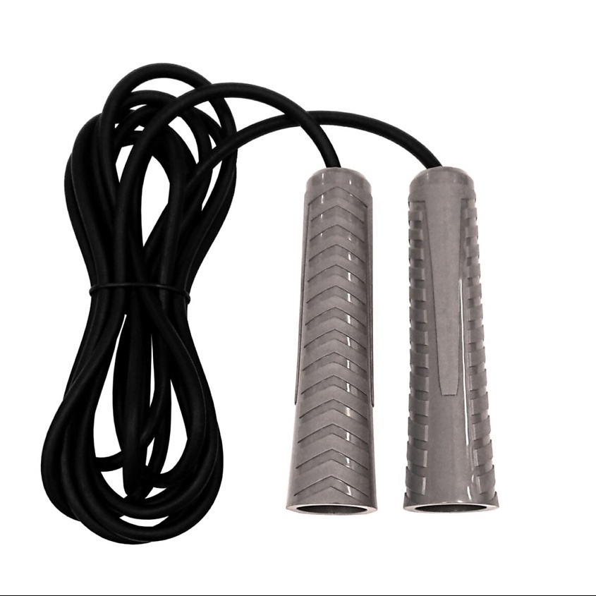 Изображение товара FORTIUS Фитнес скакалка, Серебряный, серый, черный, комбинированный
