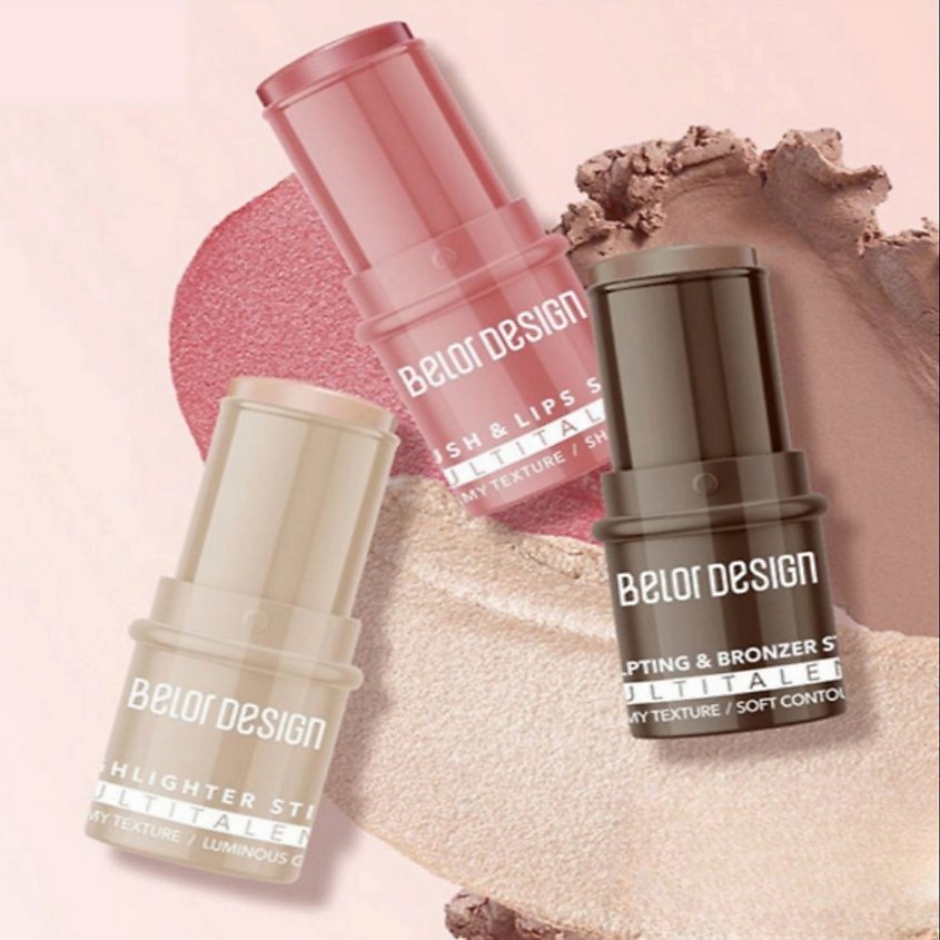 Изображение товара BELOR DESIGN Набор стиков для контурирования лица MULTITALENT, Нюд