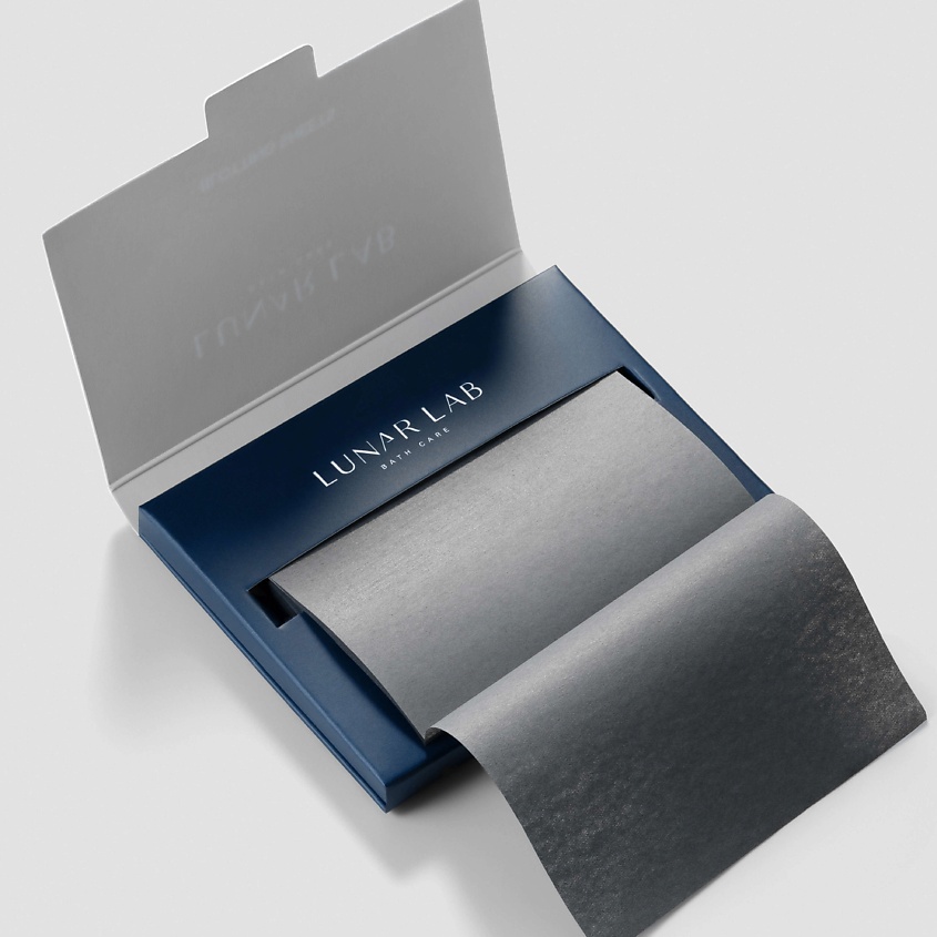 Изображение товара Матирующие салфетки для лица LUNAR LABORATORY 105 шт мягкие и деликатные