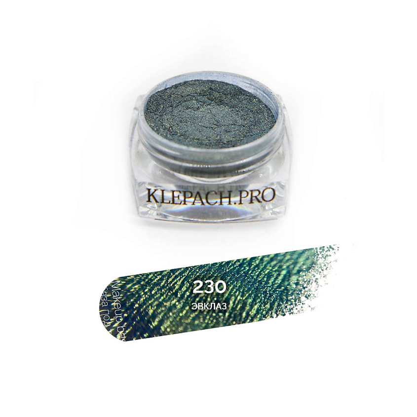 Изображение товара Минеральные тени для век KLEPACH.PRO 230 Эвклаз с сиянием и стойкостью