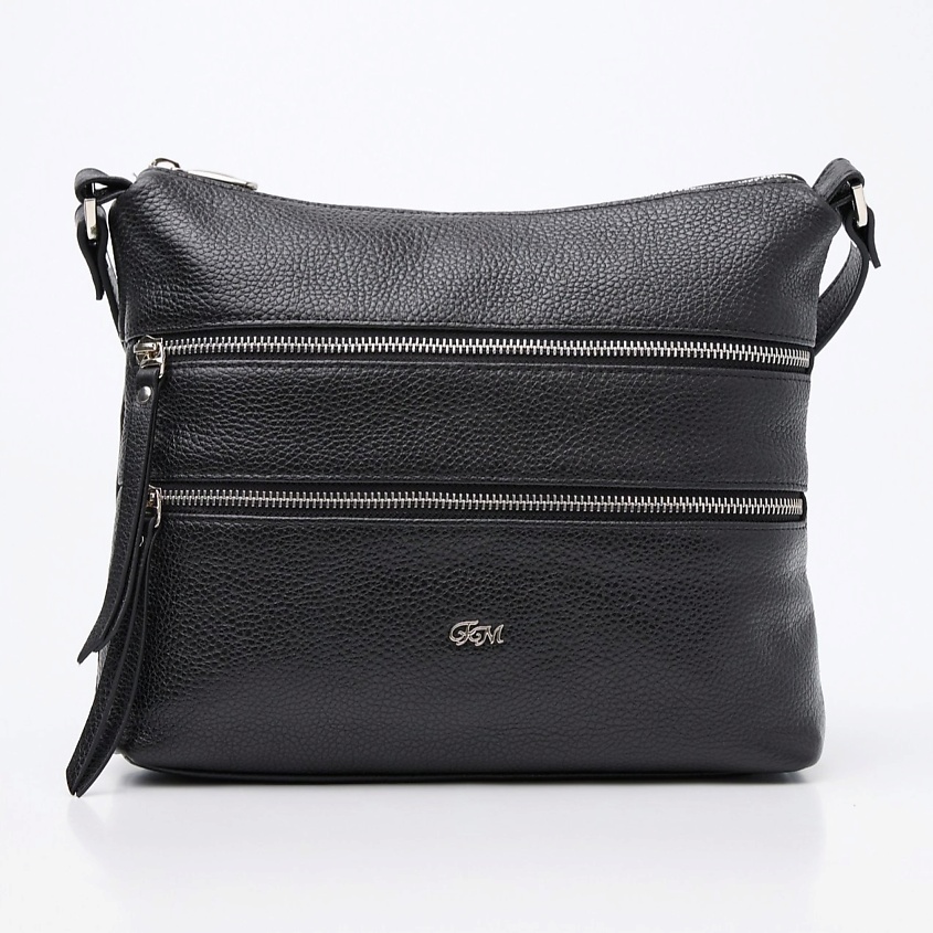 Изображение товара FRANCHESCO MARISCOTTI Сумка женская кожаная большая кросс-боди на плечо, 1 шт.