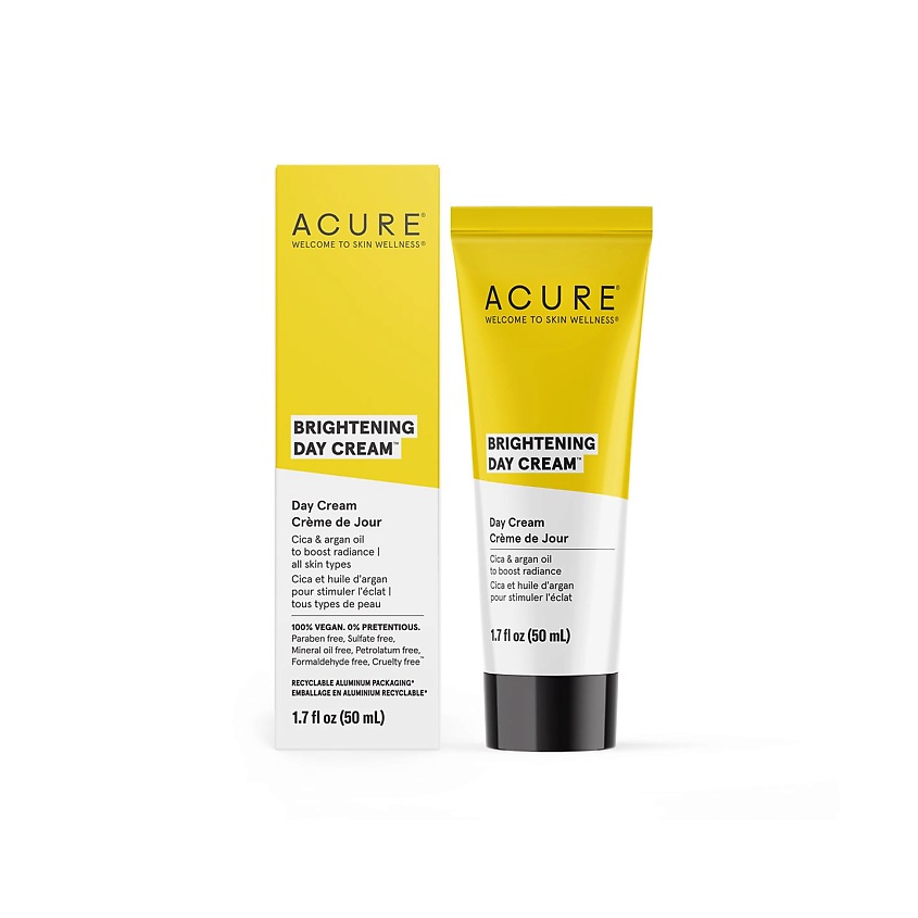 Изображение товара ACURE Крем для лица дневной Центелла и Аргановое масло, 50 мл.