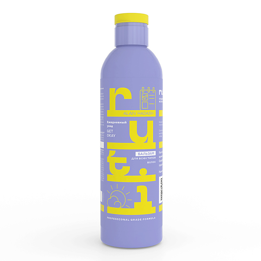 Изображение товара Ежедневный бальзам для волос ALAN HADASH Ruti Get Okay 200 мл натуральный уход