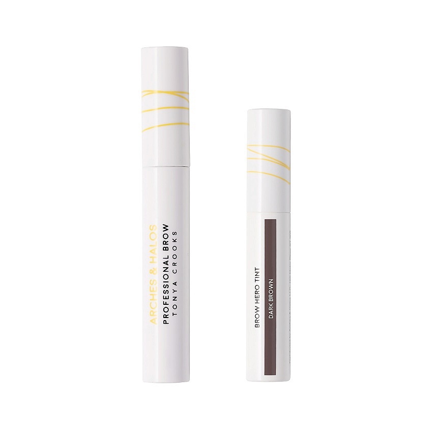 Изображение товара ARCHES AND HALOS Набор для бровей Brow Hero Tint Kit, Набор для бровей Dark Brown, 1 шт
