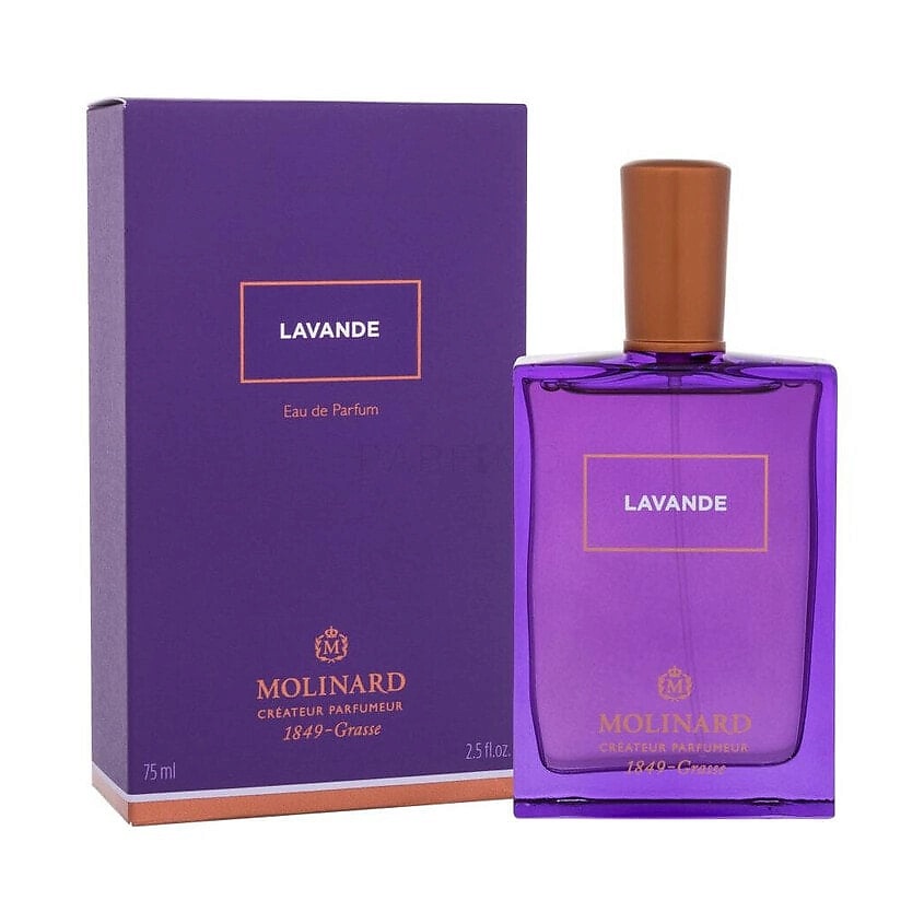 Изображение товара Парфюмерная вода MOLINARD Les Elements Collection Lavande 75 мл унисекс свежий аромат