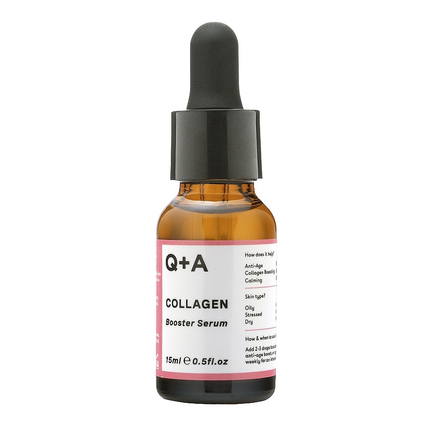 Изображение товара Q+A Сыворотка-бустер для лица Collagen Booster Serum, 15 мл