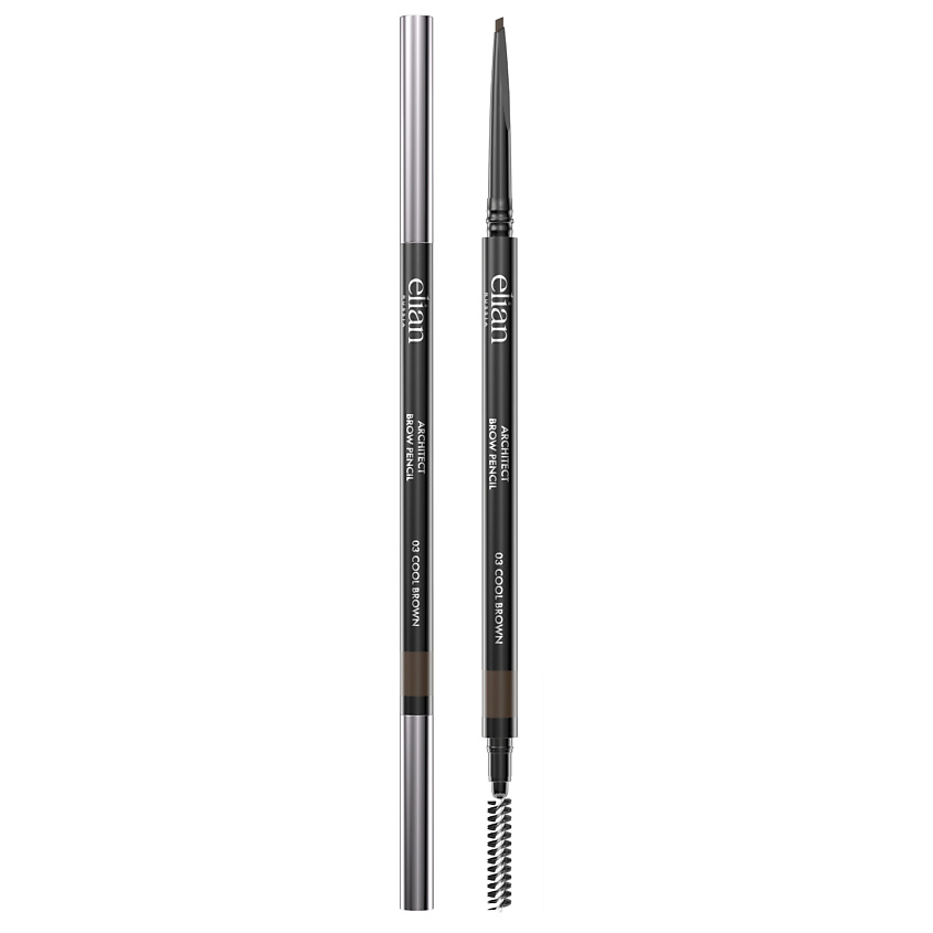 Изображение товара ELIAN Карандаш для бровей Architect Brow Pencil, 03 Cool Brown