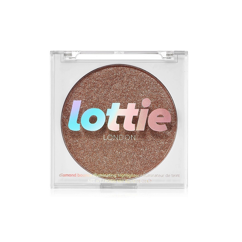 Изображение товара LOTTIE LONDON Хайлайтер Diamond Bounce Illuminating, Rose Gold, 8 г