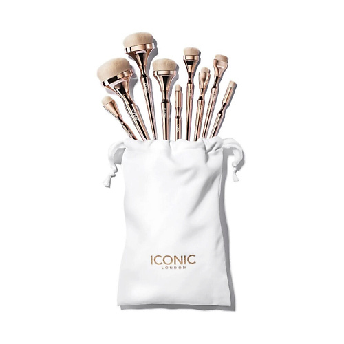 

ICONIC LONDON Набор кистей для макияжа HD Blend Complete Set, Набор кистей для макияжа HD Blend Complete Set