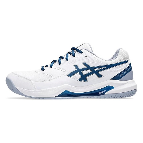 

ASICS Кроссовки Gel Dedicate 8 Low Top Tennis Shoes Men's White Blue, Кроссовки Gel Dedicate 8 Low Top Tennis Shoes Men's White Blue