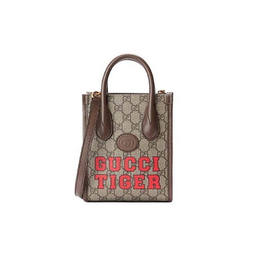 Сумка GUCCI Сумка Leather Tote Bag Shopping Bag Handbag (Basic Set+Box+Shopping Bag)